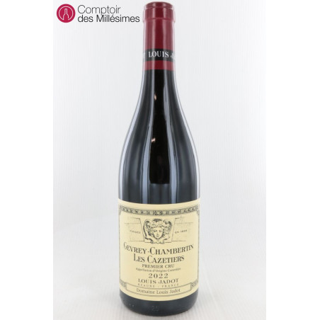 Gevrey-Chambertin 1er cru Cazetiers 2022 - Louis jadot