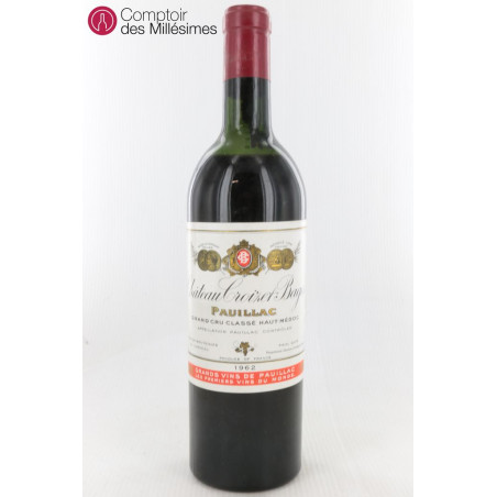 Château Croizet Bages 1962
