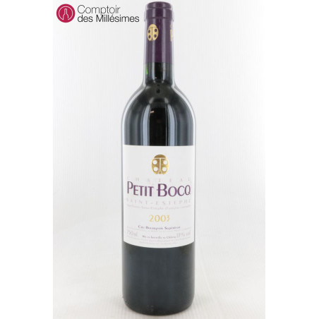 Château Petit Bocq 2003