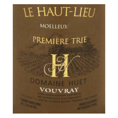 Le Haut Lieu 2022 Moelleux...