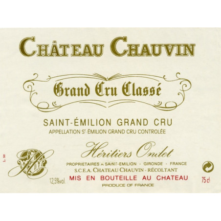 Château Chauvin 1970