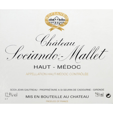 Château Sociando Mallet 2002