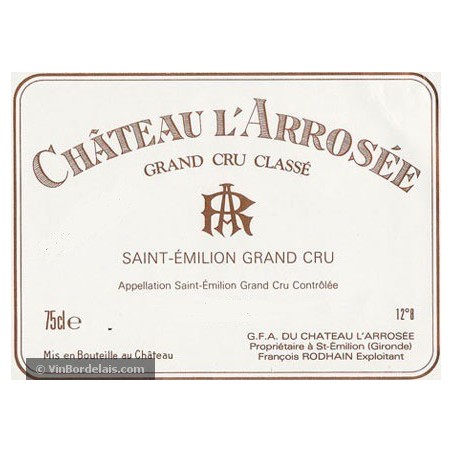 Chateau l'Arrosée 1966