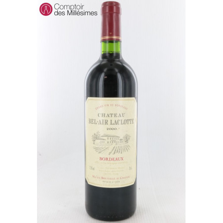 Château Bel Air Laclotte 2000