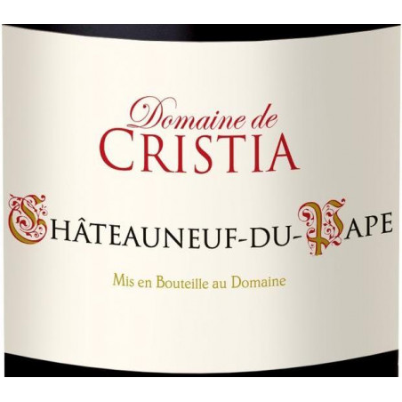 Chateauneuf du Pape Domaine de Cristia