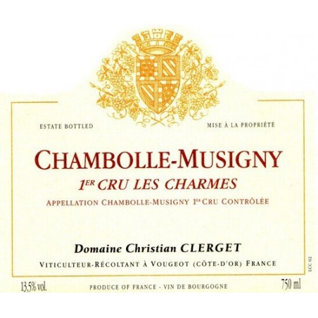 Chambolle Musigny 1er Cru...