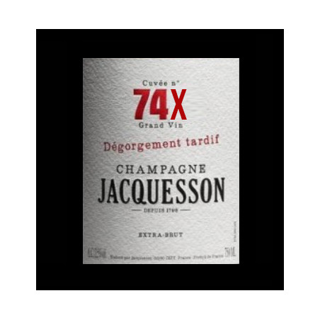 Champagne Jacquesson n° 744...