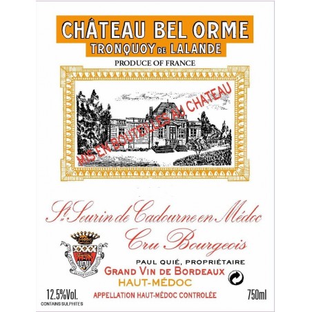 Chateau Bel Orme Tronquoy...