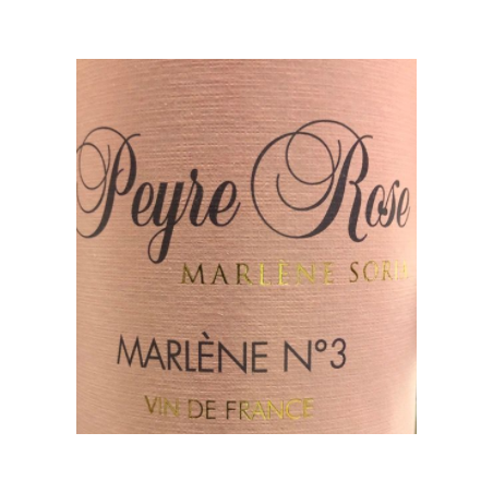 Marlene 3 millésime 2016 -...