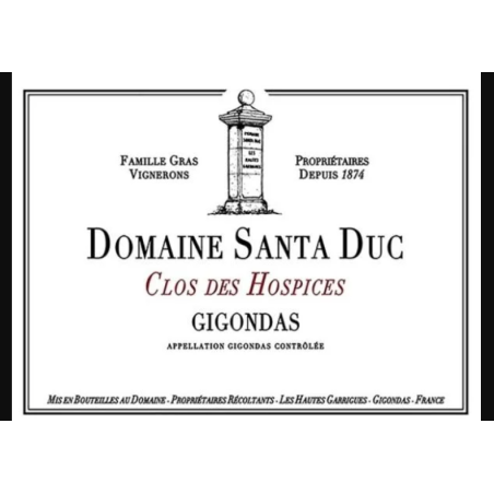 Gigondas rouge 2022 Clos...