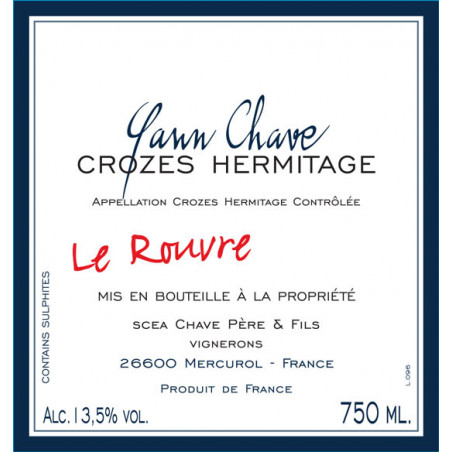 Crozes-Hermitage Le Rouvre...