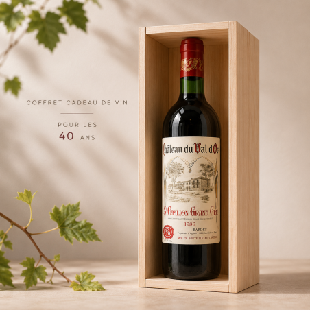 Wine boxes 40 years old
