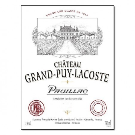 Chateau Grand-Puy Lacoste 2019
