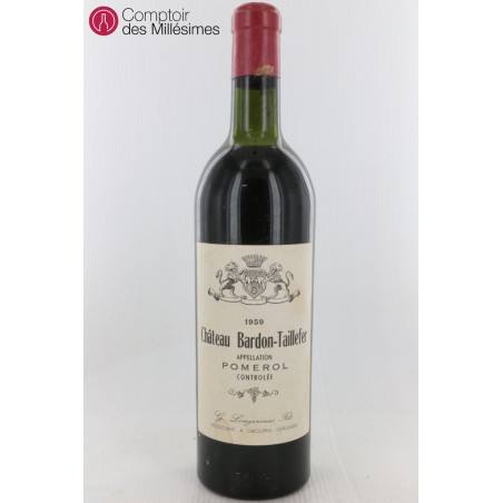 Château Bardon Taillefer 1959