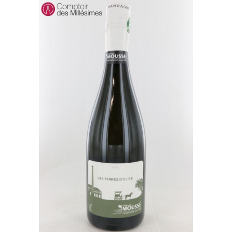 Les Terres d'illite 2022 - Champagne Moussé