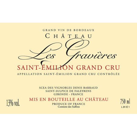 Chateau Les Gravières 2024