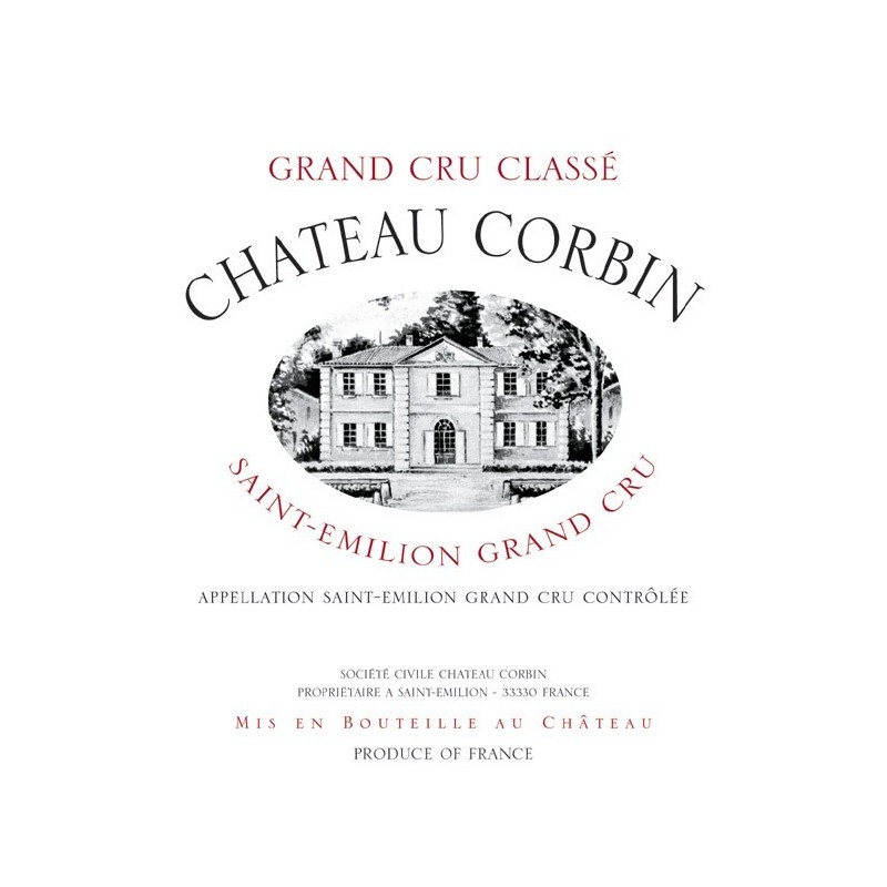Château Corbin 1992 en Magnum Château Corbin 1992 en Magnum