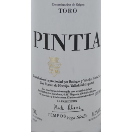 Vega Sicilia Pintia 2021 -...