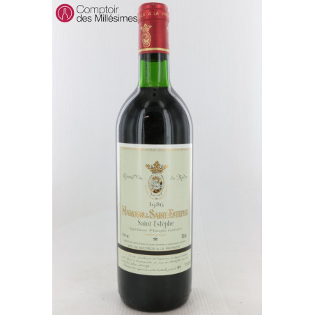 Marquis de Saint Estèphe 1986