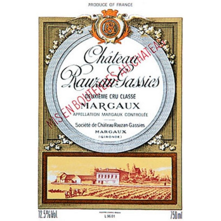 Château Rauzan Gassies 2008