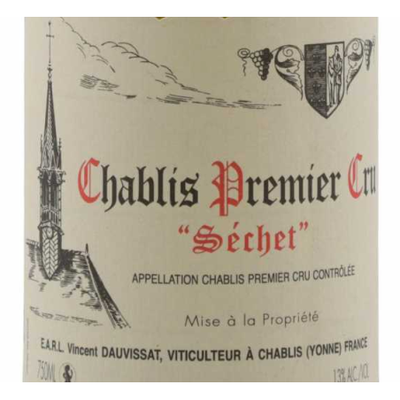 Chablis 1er cru Séchet 2017...