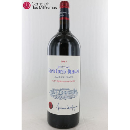 Château Grand Corbin Despagne 2015 en Magnum