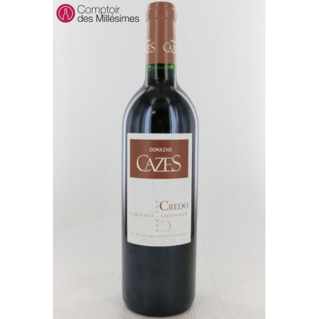 Côtes du Roussillon Village Credo 2000 - Domaine CAZES