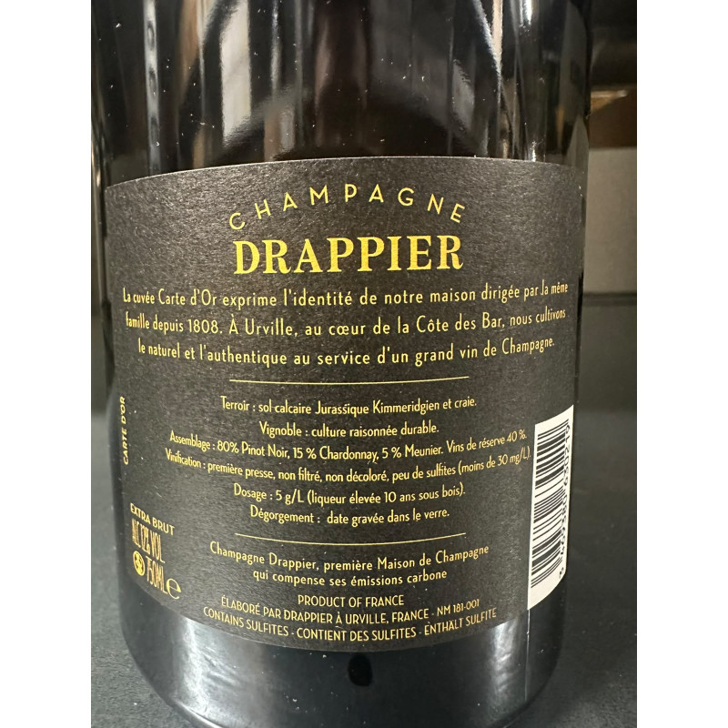 aperçu du vin Drappier