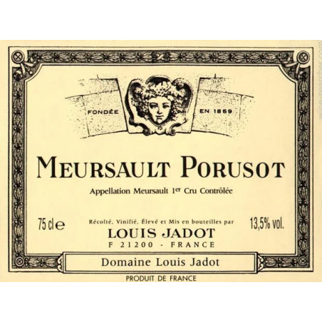 Meursault Porusot 1er cru...