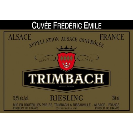 Riesling Cuvée Frédéric Emile  - Domaine Trimbach