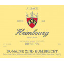Riesling Heimbourg etiquette officielle - Zind-Humbrecht