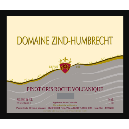 Pinot Gris Roche Volcanique...