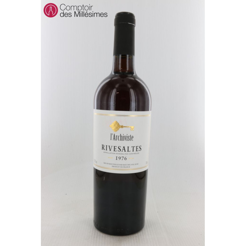Rivesaltes 1976 - L'Archiviste