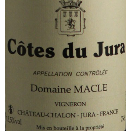 Côte du Jura 2018 - Domaine...