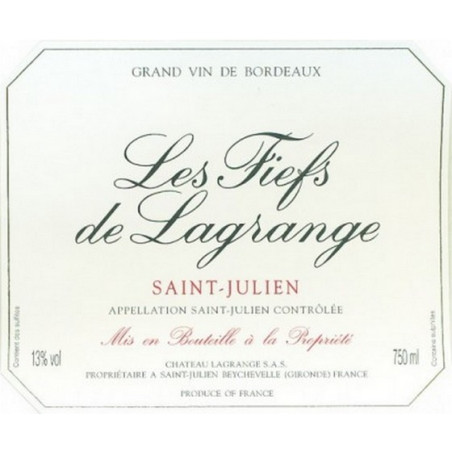 Les Fiefs de Lagrange 2018