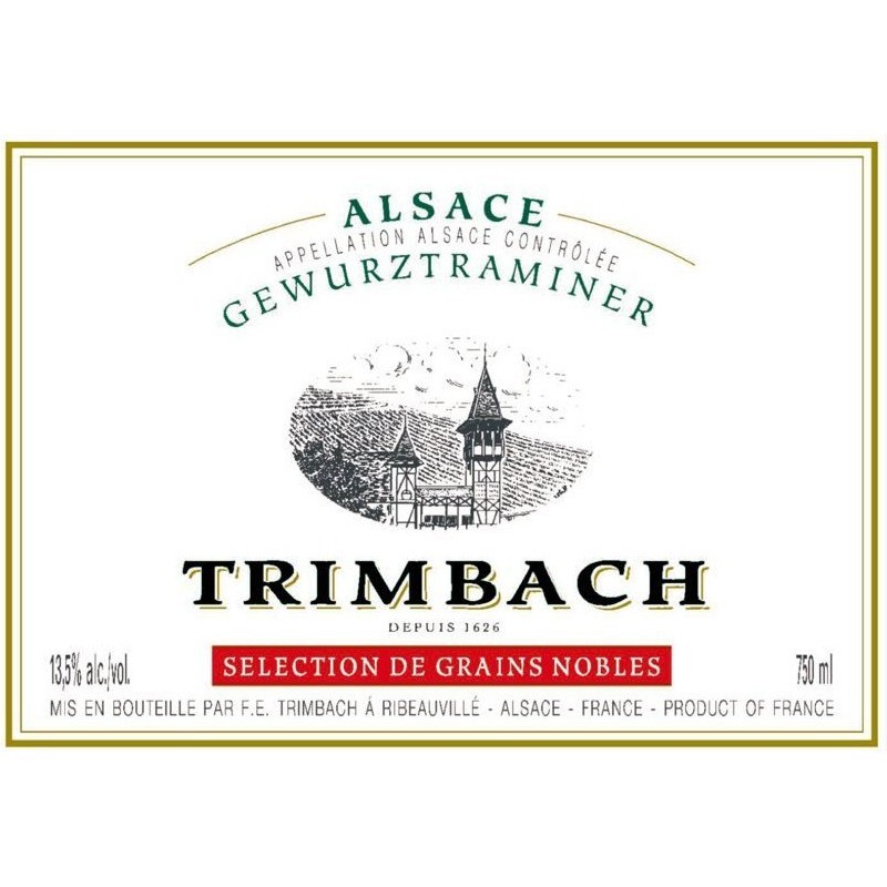 Gewurztraminer Sélection de grains nobles Hors-Choix 2000 Gewurztraminer Sélection de grains nobles Hors-Choix 2000