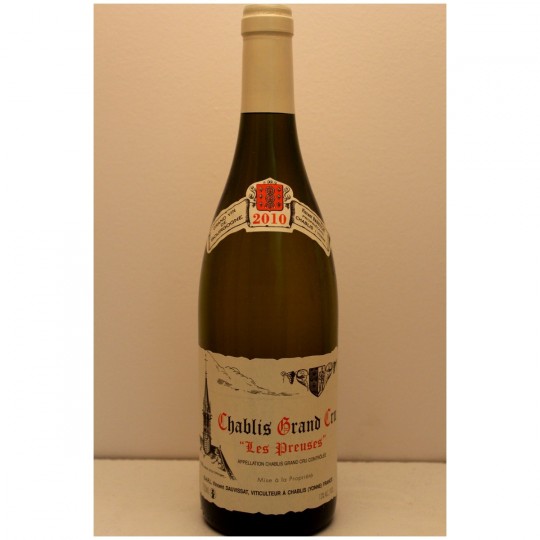 Chablis Grand Cru 2010 Les Preuses Prix