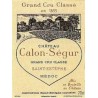Château Calon Ségur 2009 Château Calon Ségur 2009