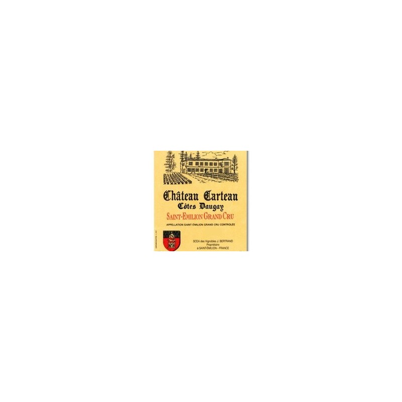 Château Des Pages Cotes de Blaye 1987 Château Carteau 1987 Saint-Emilion Grand Cru Awards