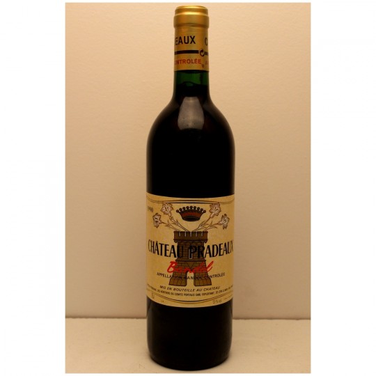 Château Pradeaux 1990 Château Pradeaux 1990