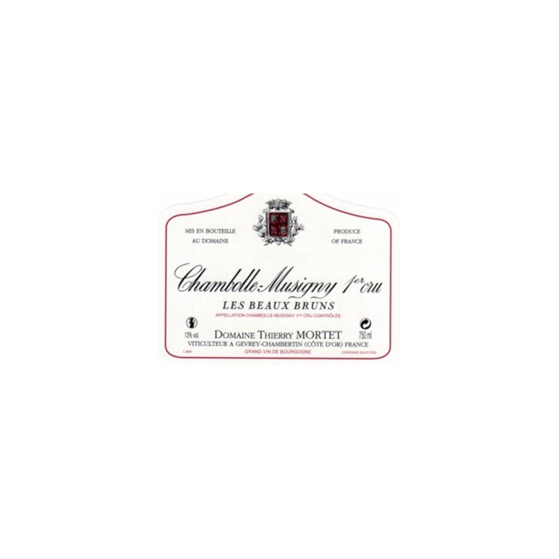 Chambolle Musigny 1er cru 2010 - Les beaux bruns Chambolle Musigny 1er cru 2010 - Les beaux bruns