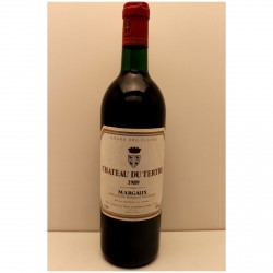 ワイン 1989 MARGAUX CHATEAU DE TERTRE CHATEAU DU TERTRE - Margaux 1989 red - Wine from margaux | RP