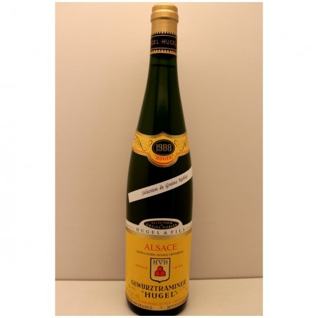 Gewurztraminer Sélection de grains nobles 1988