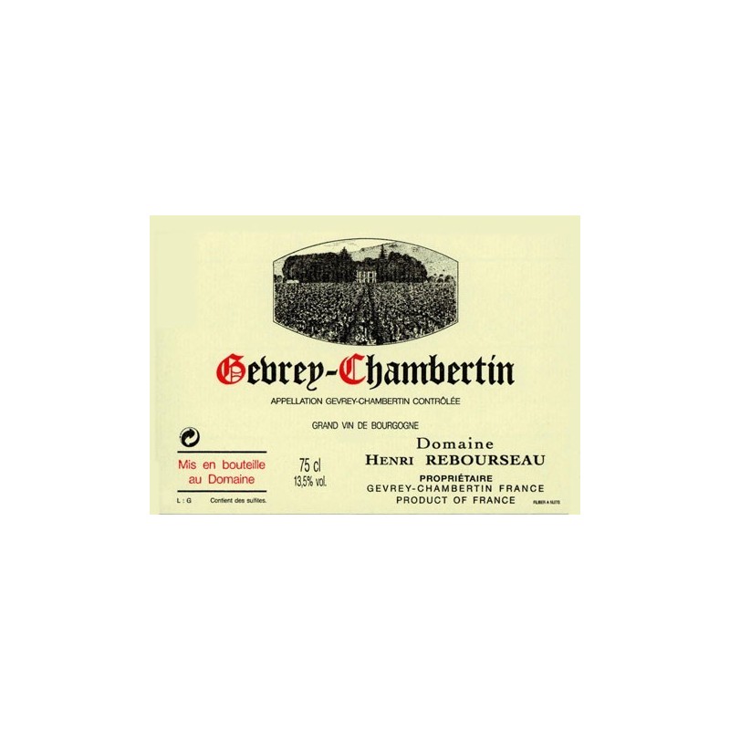Gevrey Chambertin 1992 - Rebourseau Gevrey Chambertin 1992 - Rebourseau