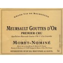 Meursault 1er cru "Gouttes d'Or" 2001 - Moret Meursault 1er cru "Gouttes d'Or" 2001 - Moret