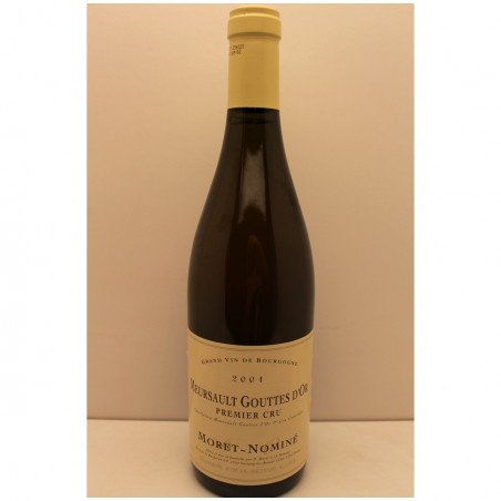 Meursault 1er cru "Gouttes d'Or" 2001 - Moret