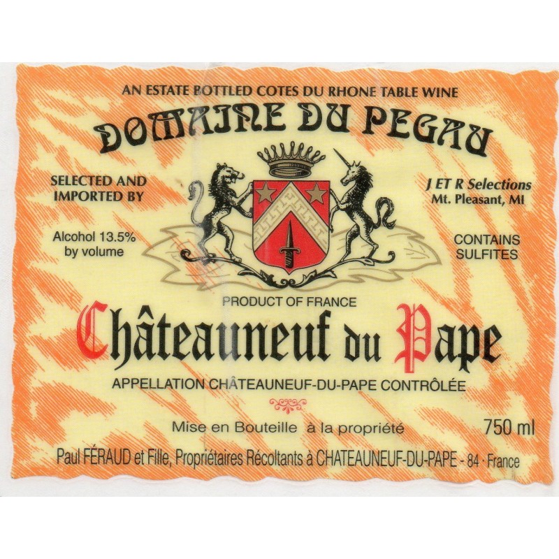 Domaine du Pégau 2007- Cuvée Reservée en Magnum Domaine du Pégau 2007- Cuvée Reservée en Magnum
