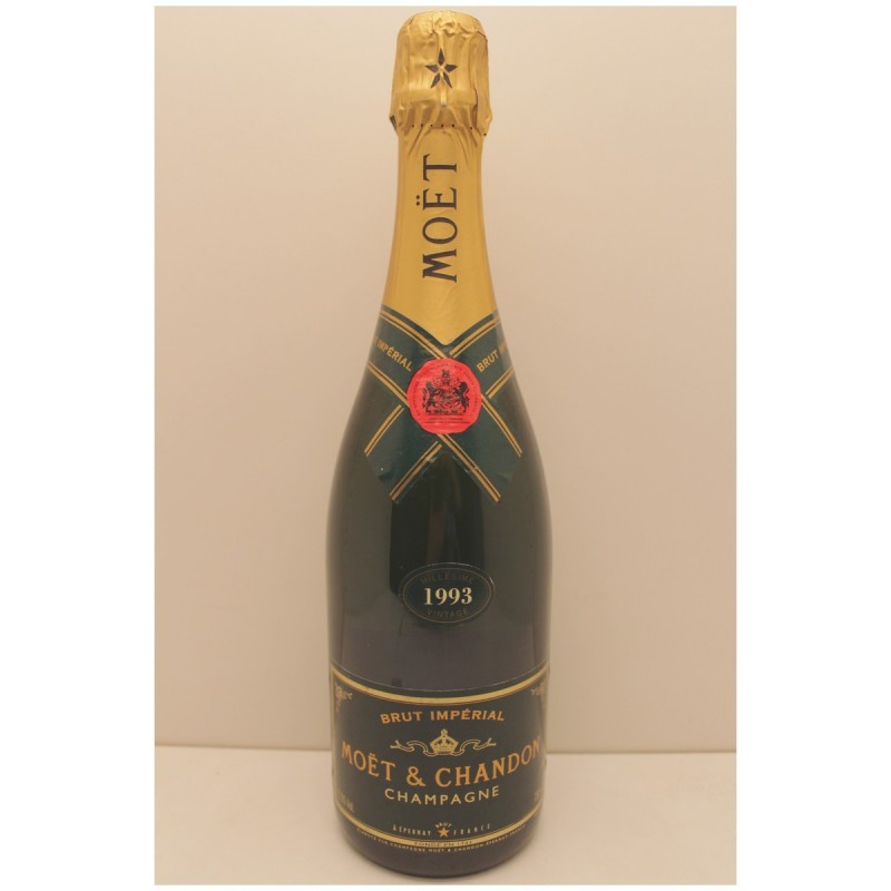 Moët & Chandon Brut Impérial 1993 750ml Moet & Chandon Brut Imperial 1993 Vintage Champagne Wine