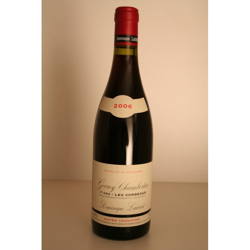 Gevrey Chambertin 1er cru 2006 - les corbeaux - Dominique Laurent Gevrey Chambertin 1er cru 2006 - les corbeaux - Dominique Laurent