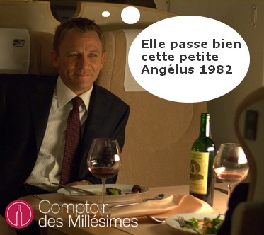 Angélus 1982 : le Vin de James Bond